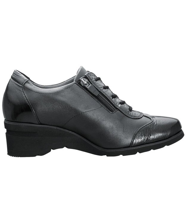 ASICS WALKING ペダラ WC077B 3E ヒール高4.5cm ブラック系