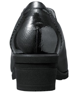 ASICS WALKING ペダラ WC078B 3E ヒール高4.5cm ブラック系