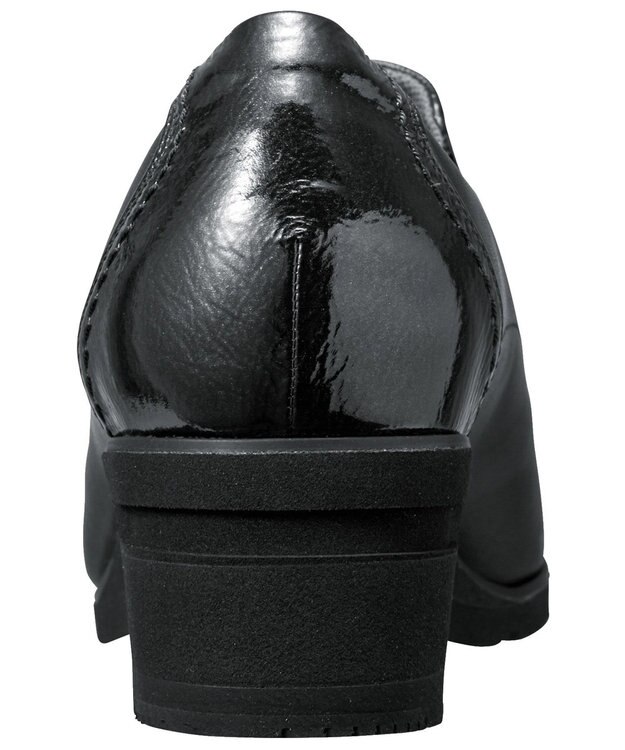 ASICS WALKING ペダラ WC078B 3E ヒール高4.5cm ブラック系