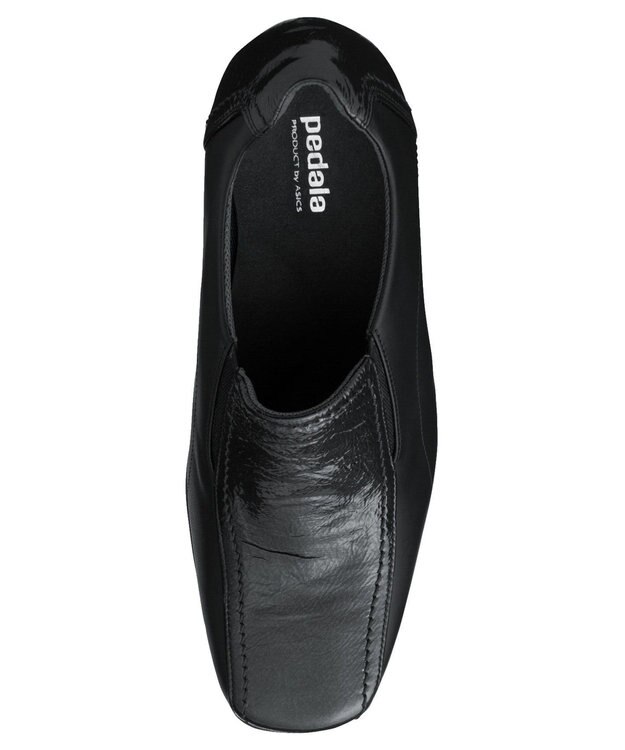 ASICS WALKING ペダラ WC078B 3E ヒール高4.5cm ブラック系