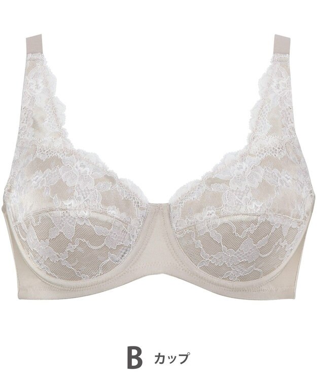 Wing フルカップブラ　肌あたりがやさしい　ウイング／ワコール　NB2703 ブラウン