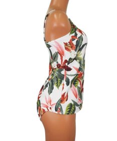 San-ai Resort（三愛水着楽園） 【SALE】【Coral veil】Lily Garden ショルダードレス3点セット水着 9号/11号