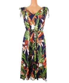 San-ai Resort（三愛水着楽園） 【SALE】【Coral veil】Lily Garden ショルダードレス3点セット水着 9号/11号