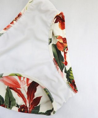 San-ai Resort（三愛水着楽園） 【SALE】【Coral veil】Lily Garden ショルダードレス3点セット水着 9号/11号 ホワイト