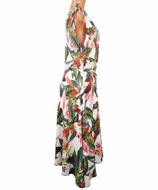 San-ai Resort（三愛水着楽園） 【SALE】【Coral veil】Lily Garden ショルダードレス3点セット水着 9号/11号 ホワイト