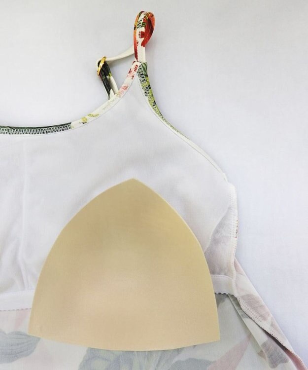 San-ai Resort（三愛水着楽園） 【SALE】【Coral veil】Lily Garden ショルダードレス3点セット水着 9号/11号 ホワイト