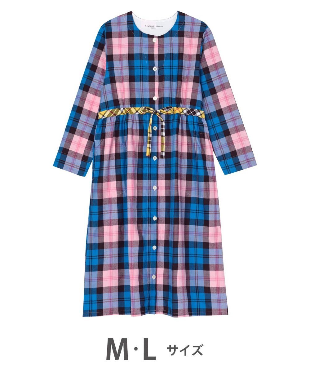 パジャマ 長袖ワンピース タータンチェック柄 ワコール Tsumori Chisato Sleepファッション通販 公式通販 オンワード クローゼット