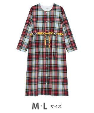 パジャマ 長袖ワンピース タータンチェック柄 ワコール Unq225 Tsumori Chisato Sleep ファッション通販 公式通販 オンワード クローゼット