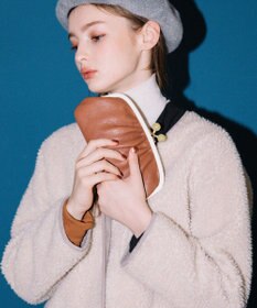 UNBILLION perche ジェムストーンがま口長財布