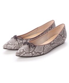 MODE ET JACOMO <MODE ET JACOMO>【レイン対応】リボンバレエシューズ