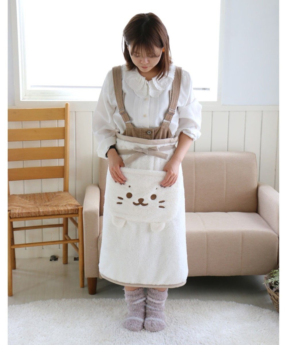 しろたん しろもこ 腰巻き ひざ掛け 70cm 1cm ブランケット Mother Garden ファッション通販 公式通販 オンワード クローゼット