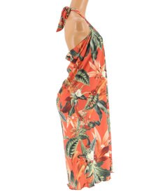 San-ai Resort（三愛水着楽園） 【SALE】【Coral veil】Lily Garden パレオワンピース 単品M