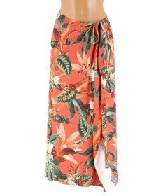 San-ai Resort（三愛水着楽園） 【SALE】【Coral veil】Lily Garden パレオワンピース 単品M