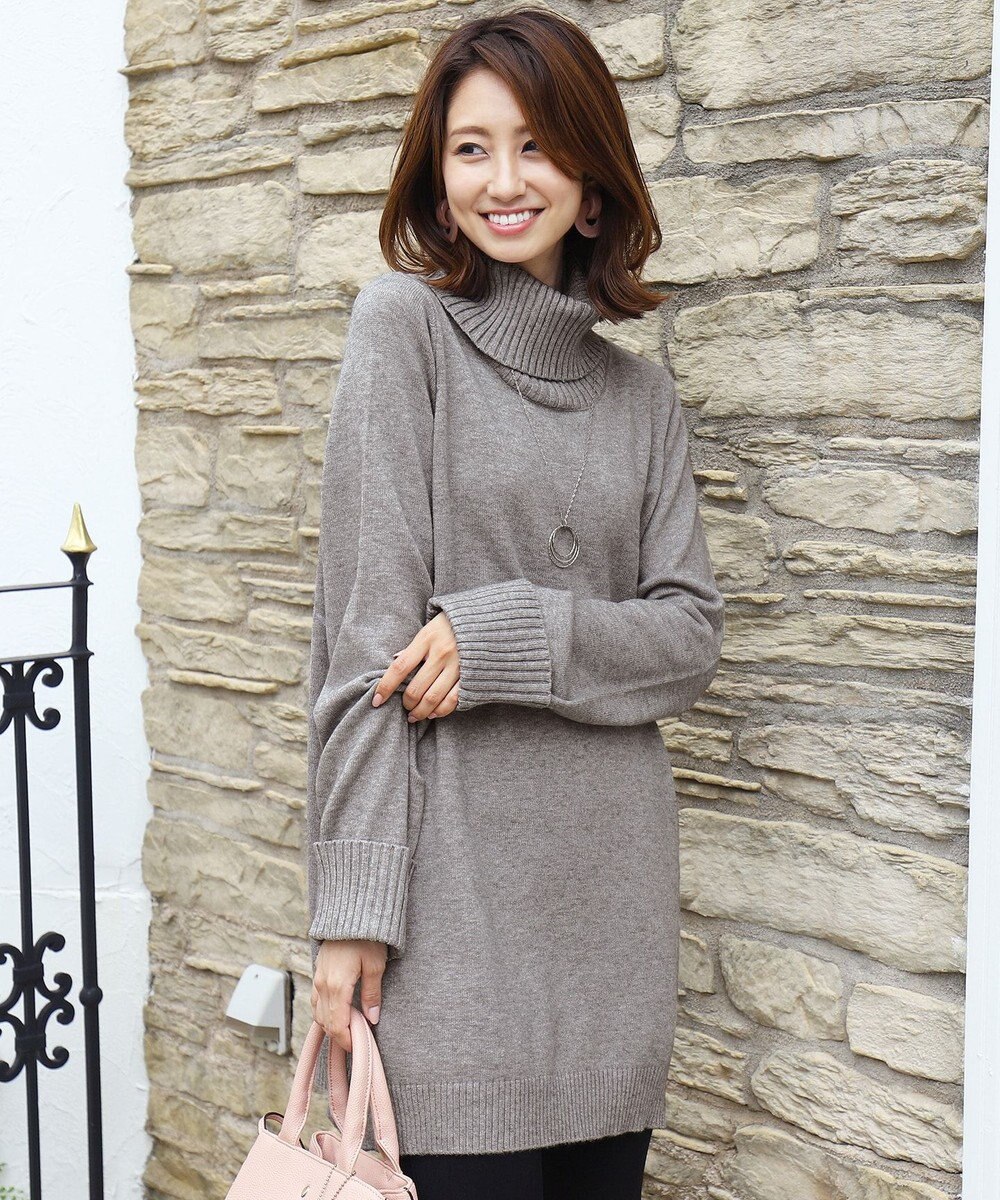 洗える もっちり素材のリブタートルニットチュニック Tiaclasse ファッション通販 公式通販 オンワード クローゼット 洗える もっちり素材のリブタートルニットチュニック Tiaclasse ファッション通販 公式通販 オンワード クローゼット