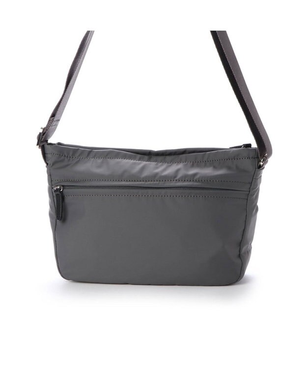 Y'SACCS ナイロンタフタポシェット ダークグレー