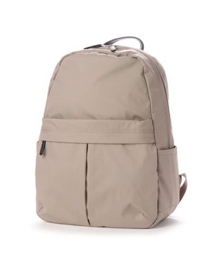 Y'SACCS ナイロンタフタ リュックサック グレイッシュベージュ