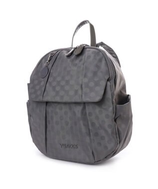 Y'SACCS 【ムック本掲載】Polka Dots リュックサック Sサイズ グレー