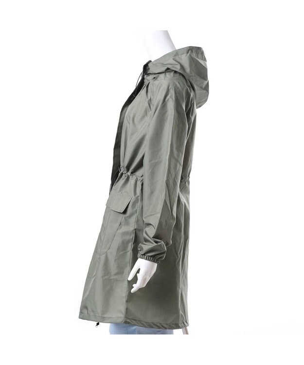 Y'SACCS レインコート　モッズタイプ カーキ