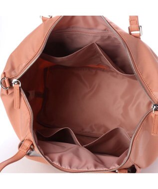 Y'SACCS ドットジャカード 2wayトートバッグMサイズ コーラル