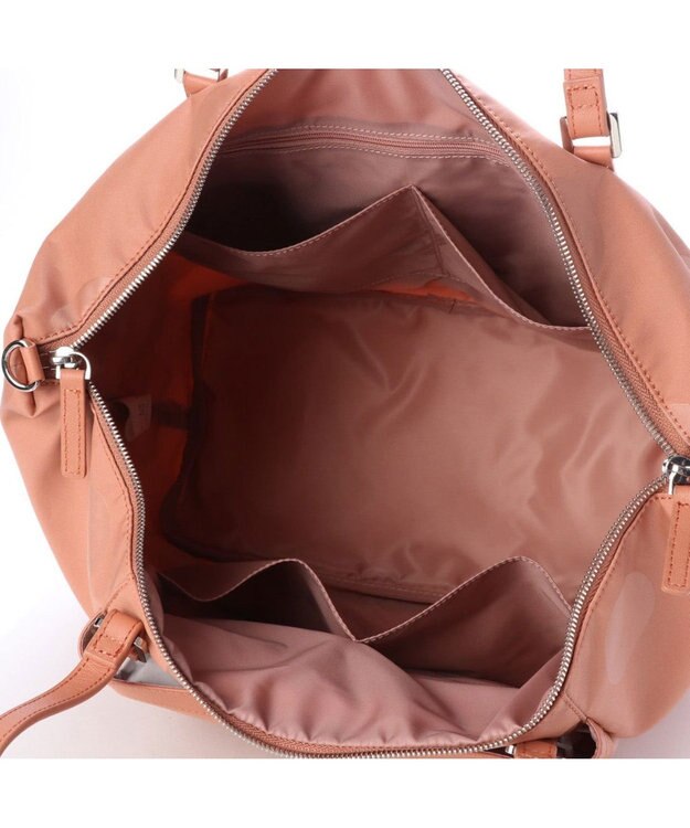 Y'SACCS ドットジャカード 2wayトートバッグMサイズ コーラル