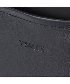 Y'SACCS ナイロン×レザー　スクエアトートバッグ Mサイズ