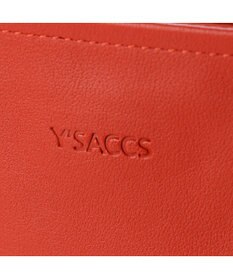 Y'SACCS ナイロン×レザー　スクエアトートバッグ Mサイズ