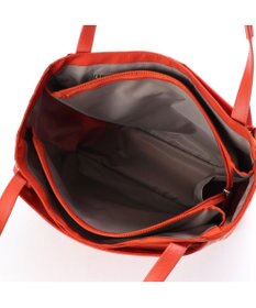 Y'SACCS ナイロン×レザー　スクエアトートバッグ Mサイズ