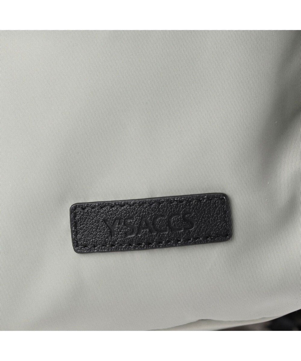 Y'SACCS NEWナイロン×レザーコンビシリーズ　前ポケットリュックサック 