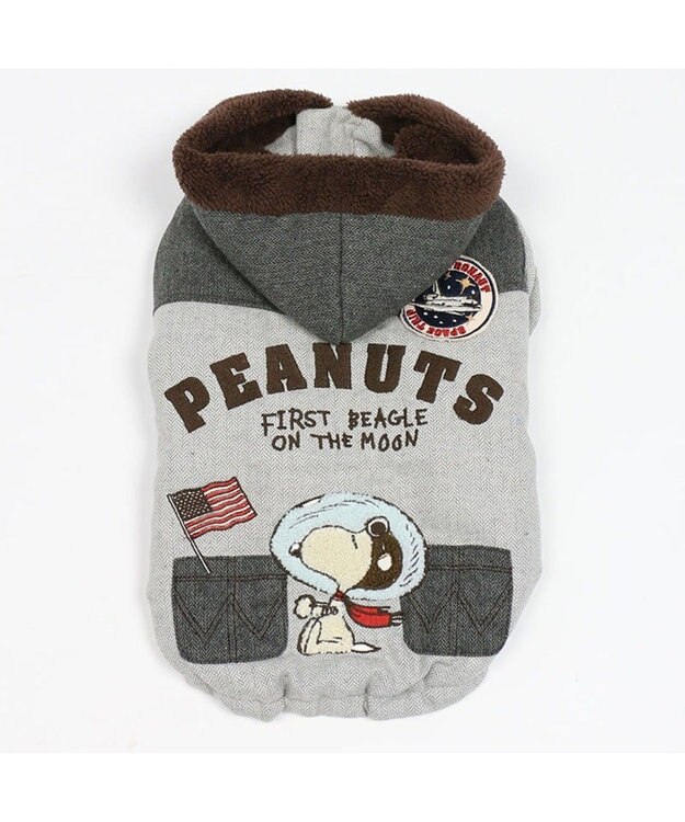 ペットパラダイス スヌーピー アストロ ボアベスト 遠赤外線 グレー 中 Pet Paradiseファッション通販 公式通販 オンワード クローゼット