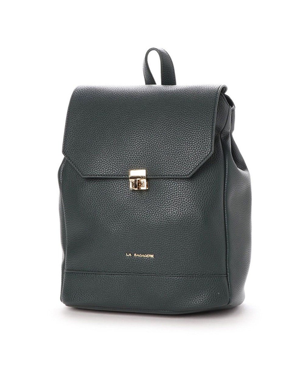 LA BAGAGERIE 金具アクセントリュック 