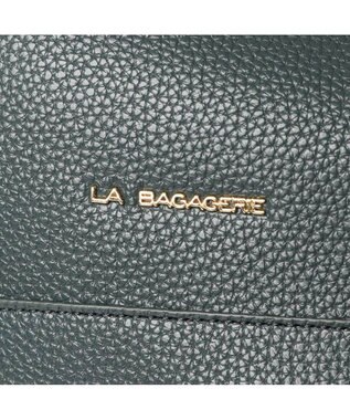 LA BAGAGERIE 金具アクセントリュック グリーン