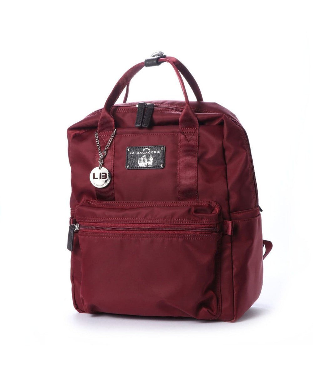 LA BAGAGERIE 10ポケット持ち手付きリュック 
