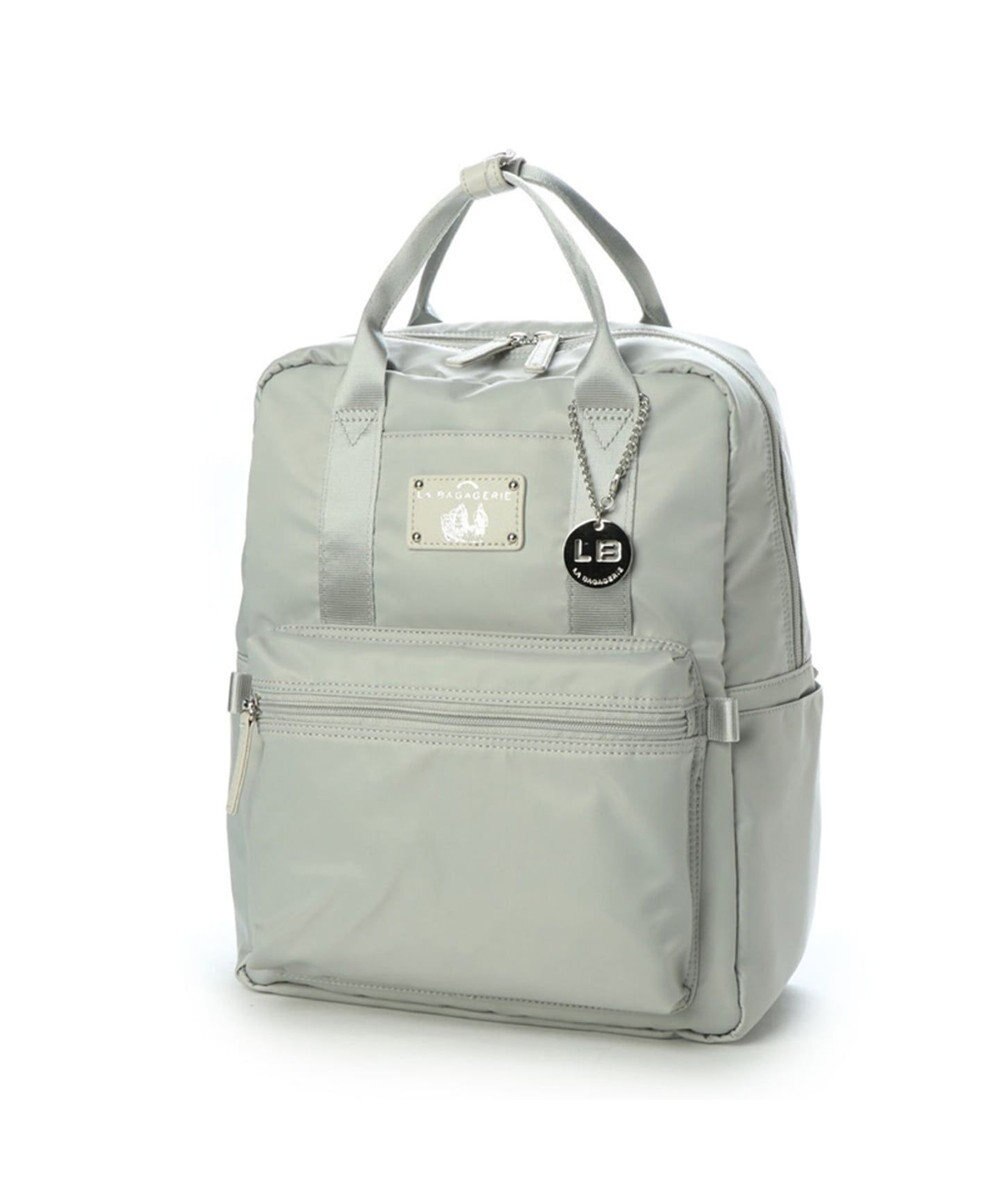 LA BAGAGERIE 10ポケット持ち手付きリュック 