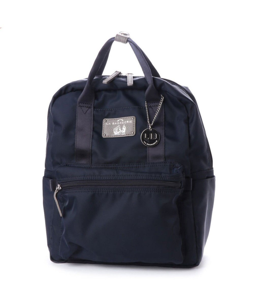 LA BAGAGERIE 10ポケット持ち手付きリュック 