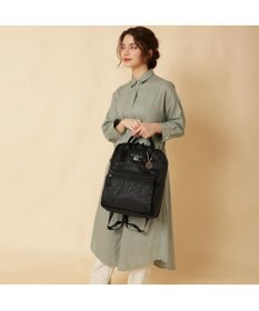 LA BAGAGERIE 10ポケット持ち手付きリュック