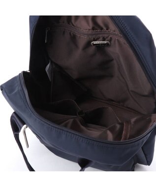 LA BAGAGERIE 10ポケット持ち手付きリュック ネイビー