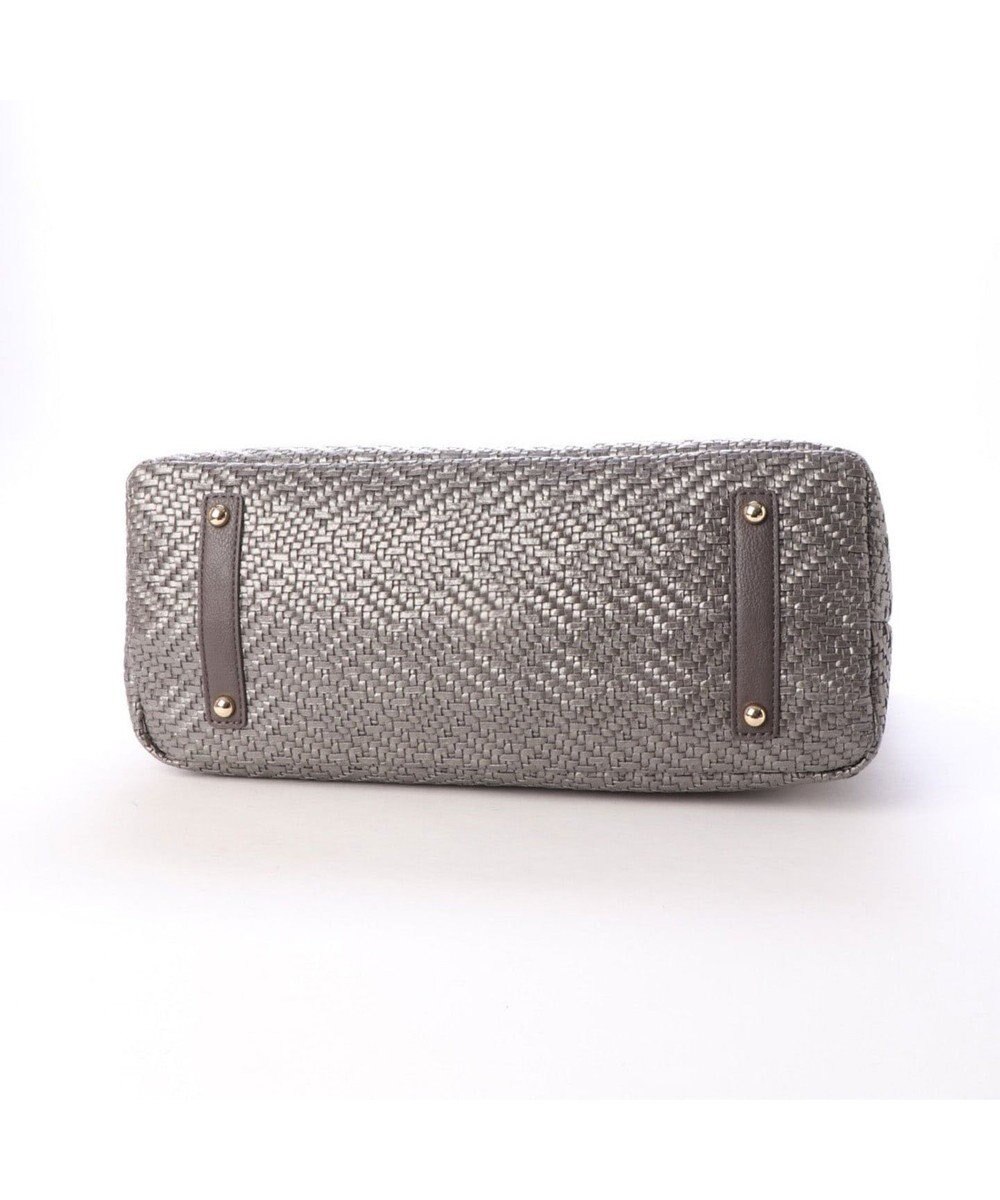 LA BAGAGERIE フレンチファブリック　SAFECO　バンブーハンドルショルダー＆トートバッグ 