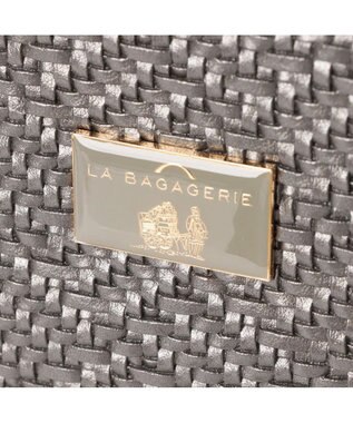LA BAGAGERIE フレンチファブリック　SAFECO　トートバッグ ガンメタリック