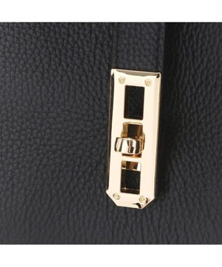 LA BAGAGERIE ひねり金具レザートート Mサイズ ブラック