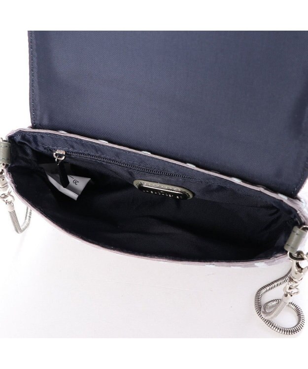 LA BAGAGERIE CAMENGO　ドット柄ポシェット グレー