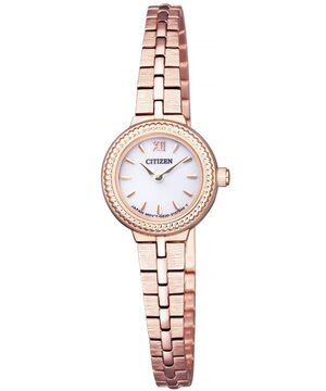  【電池交換いらず】エコ・ドライブ 18.4mm 小さくて可愛い アンティークな雰囲気