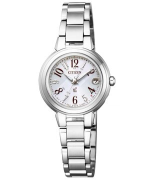  【xC】エコ・ドライブ電波時計 ES9430-54B 日付・秒針あり 判読しやすいアラビア数字