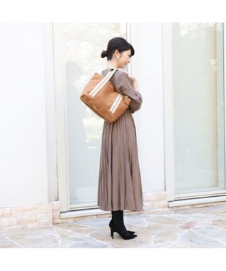 Regalo Felice 【ショルダー付 / ドラマ使用商品 / 使い方色々】2層トート / REGALO キャメル