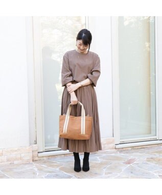 Regalo Felice 【ショルダー付 / ドラマ使用商品 / 使い方色々】2層トート / REGALO キャメル