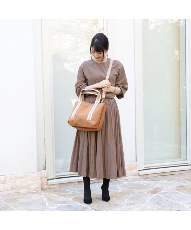 Regalo Felice 【ショルダー付 / ドラマ使用商品 / 使い方色々】2層トート / REGALO キャメル