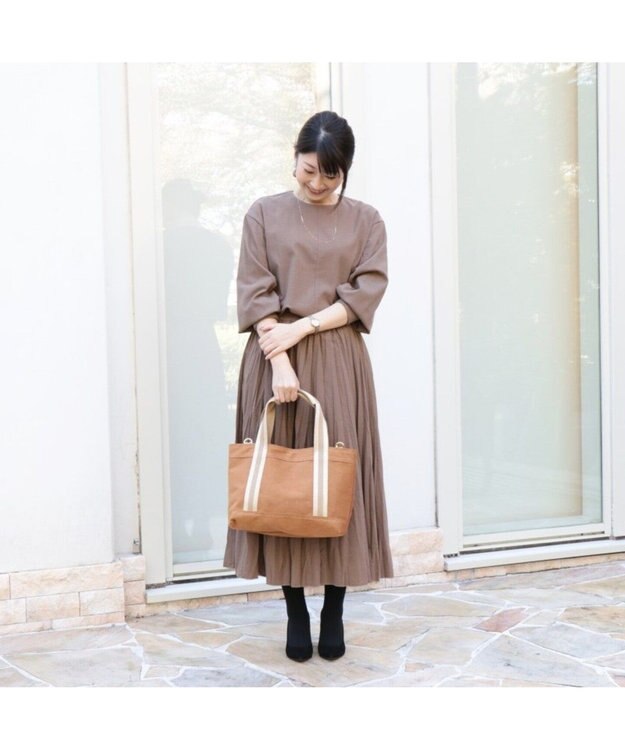 Regalo Felice 【ショルダー付 / ドラマ使用商品 / 使い方色々】2層トート / REGALO キャメル