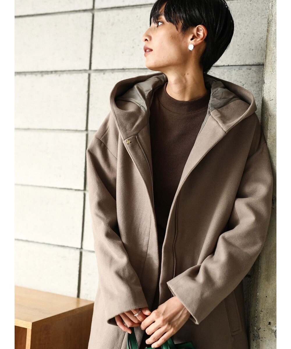 フード付きロングコート Koeファッション通販 公式通販 オンワード クローゼット