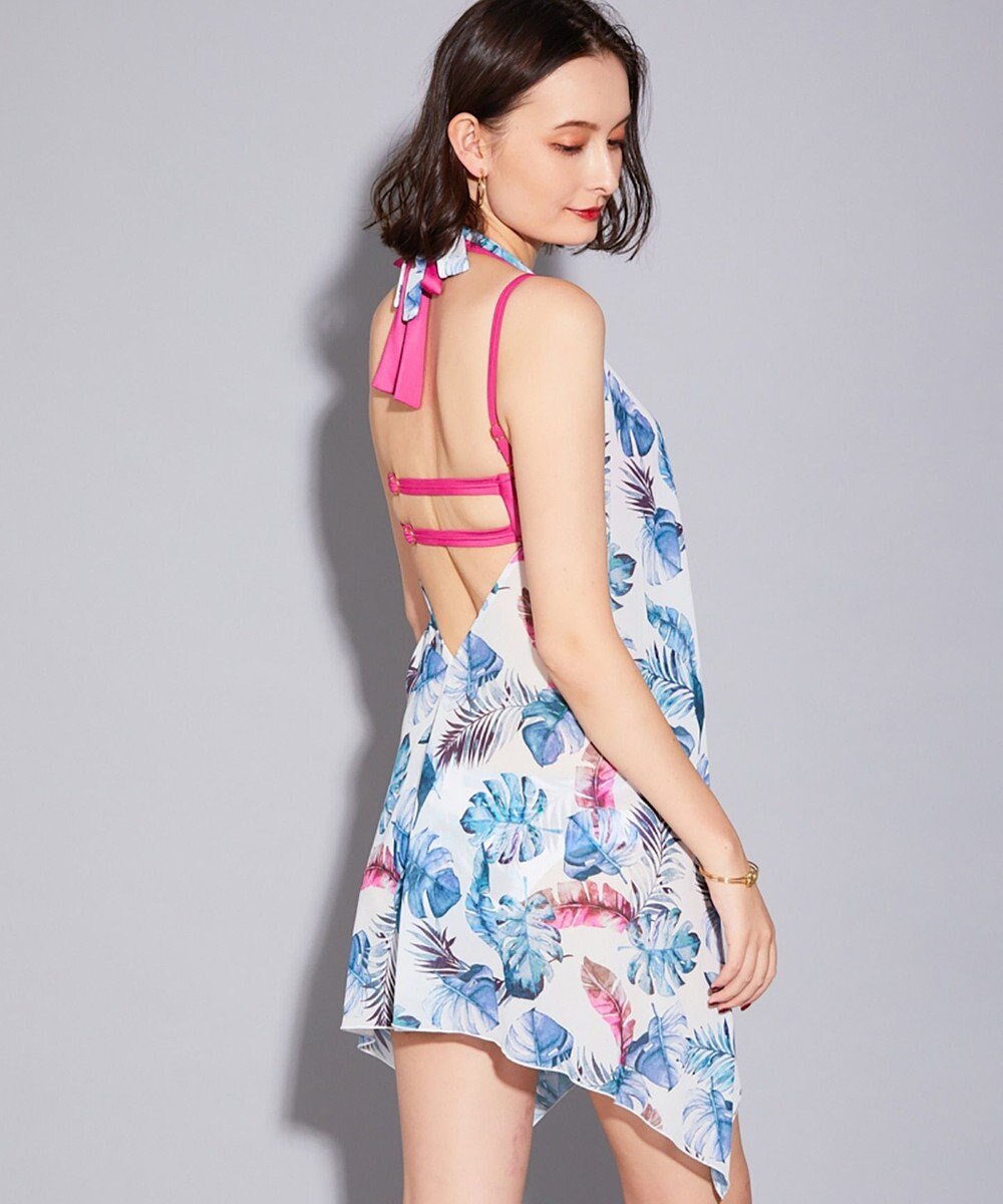 San Ai Resort サンアイリゾート パレオワンピース San Ai Resort 三愛水着 楽園 ファッション通販 公式通販 オンワード クローゼット