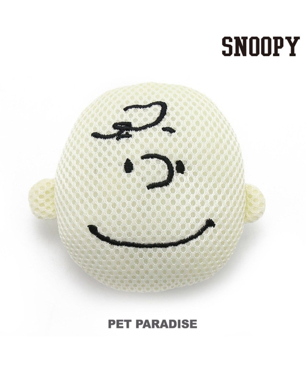 PET PARADISE スヌーピー 犬用おもちゃ デンタル フェイス チャーリーブラウン ベージュ