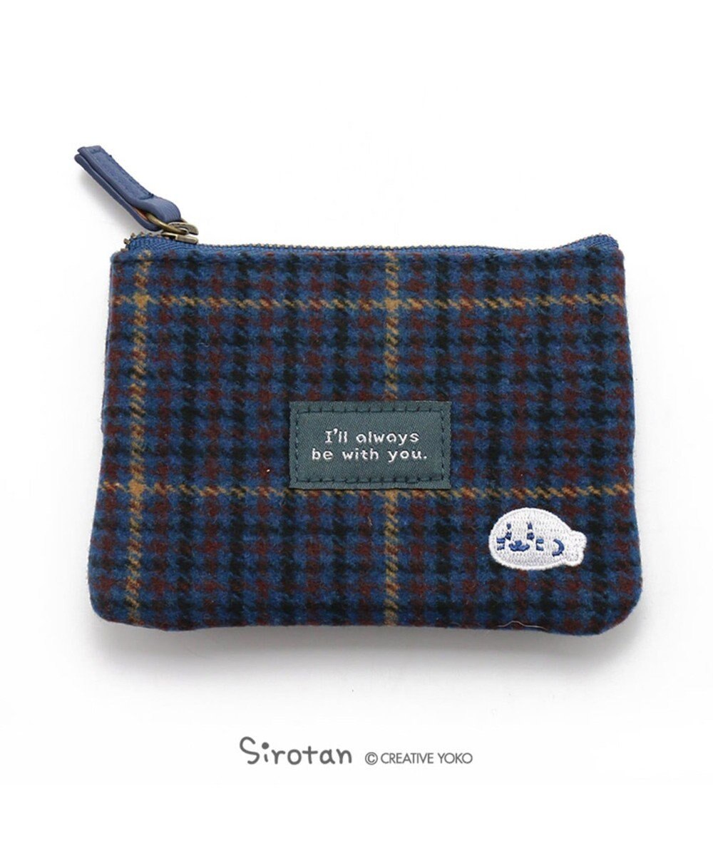 しろたん ツイード ティッシュポーチ 青色 小物入れ Mother Gardenファッション通販 公式通販 オンワード クローゼット